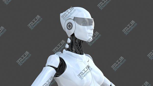 images/goods_img/20210312/3D model Female Cyborg Robot/3.jpg